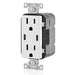 Leviton White 15A Tamper-Resistant Receptacle USB Type C Charger (T5635-W)