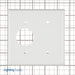 Leviton 2-Gang 1-Blank 1-Single 1.406 Inch Diameter Device Combination Wall Plate Standard Size Painted Metal Strap Mount White (88085)
