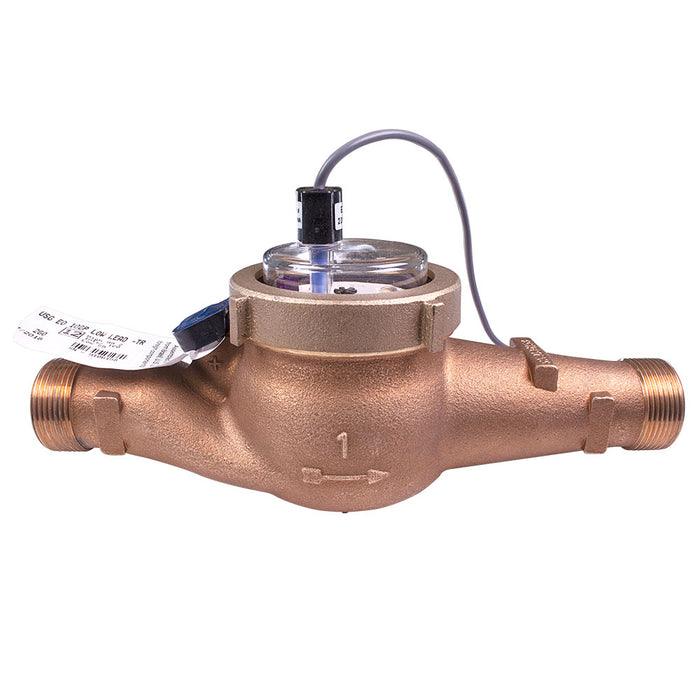 Leviton 2.0 Inch Bronze Cold Water Meter With Flanges (WMC20-BU1)