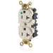 Leviton MRI Duplex Receptacle Outlet Extra Heavy-Duty Hospital Grade Smooth Face 20 Amp 125V Back Or Side Wire NEMA 5-20R Light Almond (MRI83-T)