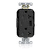 Leviton 20A Lev-Lok USB Tamper-Resistant Outlet Type A-C Black (M58AC-E)