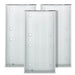 Leviton 28 Inch Structured Media Enclosure 3-Pack Enclosure Only White (47605-28G)