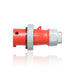 Leviton 30 Amp Pin And Sleeve Plug Red (430P7WLEV)