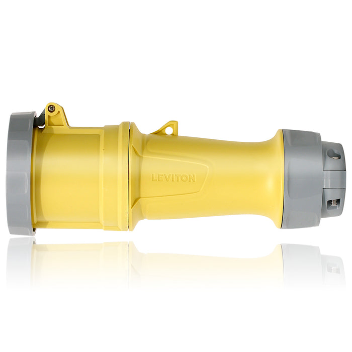 Leviton 60 Amp Pin And Sleeve Connector-Yellow (360C4WLEV)