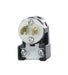 Leviton 15 Amp 125V NEMA ML1P 2P 2W Locking Plug Industrial Grade Non-Grounding MiniLock Angle Black-White (ML1-AP)