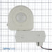Leviton Occupancy Sensor Fixture Mount PIR High Bay 2 Interchangeable Lenses And Aisle Mask With Offset Adapter White (OSFLA-ITW)