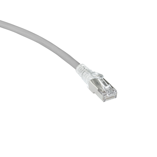 Leviton Atlas-X1 CAT6 Shielded Patch Cord 15 Foot Gray (6S560-15S)