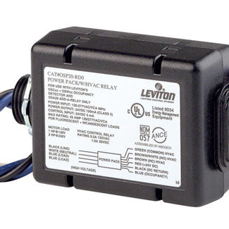 Leviton 20A Incandescent At 120V 20A Fluorescent At 120-230-277VAC 1/2HP At 120V 2HP At 240-277V HVAC 0.5A At 120VAC 1A At 30VDC (OSP20-RDH)