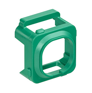 Leviton Connector Adapter Bezel For Retainer Wall Plates Green Adapter Bezels Are Used For Installing (AB200-V)