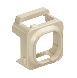 Leviton Connector Adapter Bezel For Retainer Wall Plates Ivory Adapter Bezels Are Used For Installing (AB200-I)