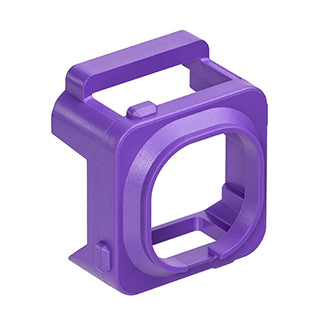 Leviton Connector Adapter Bezel For Retainer Wall Plates Purple Adapter Bezels Are Used For Installing (AB200-P)