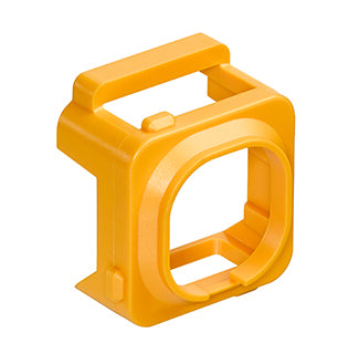 Leviton Connector Adapter Bezel For Retainer Wall Plates Yellow Adapter Bezels Are Used For Installing (AB200-Y)