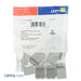 Leviton Blank QuickPort Insert Gray Blank QuickPort Inserts Are Designed To Secure Unused QuickPort Openings Gray Pack Of 10 (41084-BG)