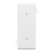 Leviton 1-Gang No Device Blank Wall Plate Sectional Thermoplastic Nylon Strap Mount Center Panel White (PSC14-W)