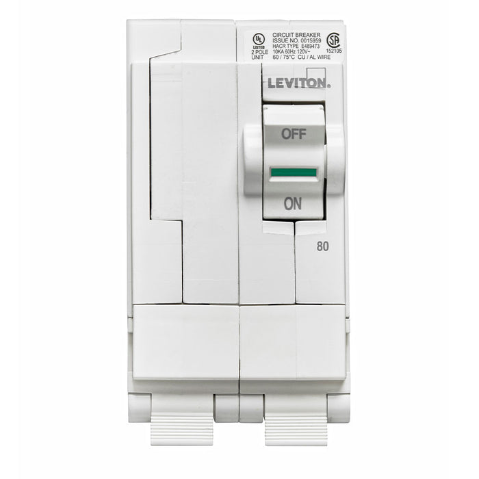 Leviton Branch Circuit Breaker V1.0 Basic Standard 2-Pole 80A (LB280)