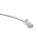 Leviton CAT6a CMP Stranded Cord Plug To Plug 10 Foot White (6ASP0-10W)