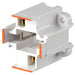 Leviton G24D-3 Base 26W/32W 2-Pin 10mm Compact Fluorescent Lamp Holder Vertical Bottom Screw-Down Orange Color Code Quick-Connect 18 AWG (26725-213)