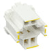 Leviton GX24q-4 Base 42W 4-Pin 10mm Compact Fluorescent Lamp Holder Vertical Bottom Snap-In Yellow Color Code Quick-Connect 18 AWG (26725-404)