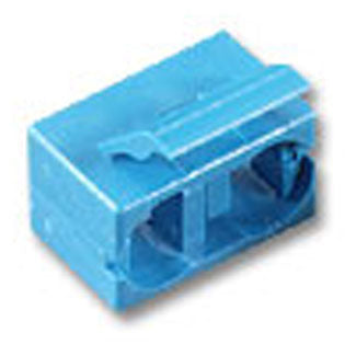 Leviton LC Duplex Clips Blue OS2 Singlemode Pack Of 25 (49886-DLS)