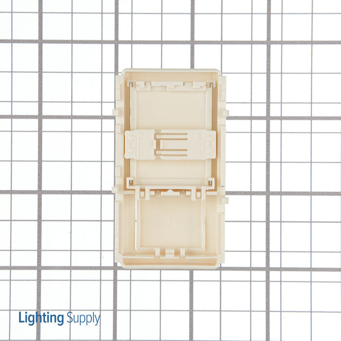 Leviton Color Change Kits For IllumaTech Fluorescent Dimmer And Fan Speed Control Light Almond (IPKIT-LNT)