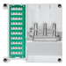 Leviton Compact Series Telephone And 6-Way Video Panel (47603-2G6)