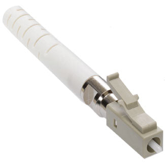 Leviton Fast-Cure LC Fiber Optic Connector Beige OM1/2 (Multimode) For 2mm Or 3mm Application (49990-ML2)