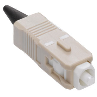 Leviton Fast-Cure SC Fiber Optic Connector Beige OM1/2 (Multimode) For 900 And 3mm Application
