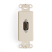 Leviton Decora Insert With HDMI Feedthrough QuickPort Connector 1-Gang Ivory (41647-I)