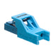 Leviton Secure Keyed LC Anaerobic Adhesive Duplex Connector Keyed Color Is Blue Use With Multimode Or Single-Mode Fiber Type Applications (4999K-LLC)