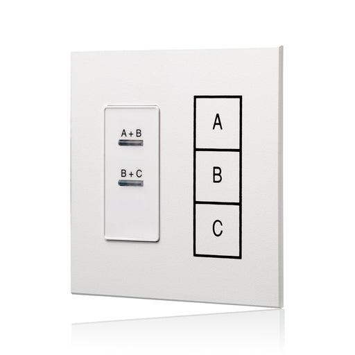 Leviton Dimensions Commercial Lighting Control System Combine Station 3 Rooms With 2 Movable Walls (D42CS-2W)