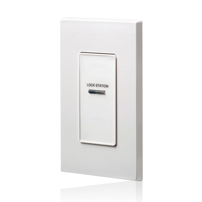 Leviton Dimensions Commercial Lighting Control System Lock Station White (D42LO-CKW)