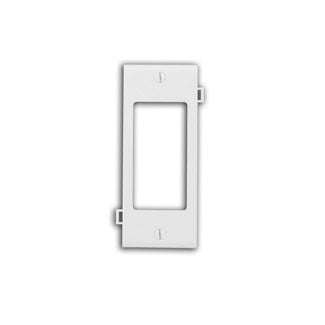 Leviton 1-Gang Decora/GFCI Device Decora Wall Plate/Faceplate Sectional Thermoplastic Nylon Device Mount Center Panel Ivory Sec (PSC26-I)