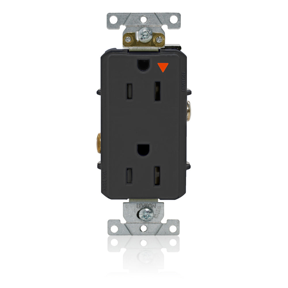 Leviton 16262-EIG Decora Plus Isolated Ground Duplex Receptacle Outlet ...