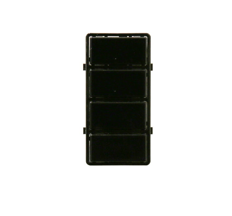 Leviton Decora Smart 4-Button Color Change Black (DS4KT-1PE)