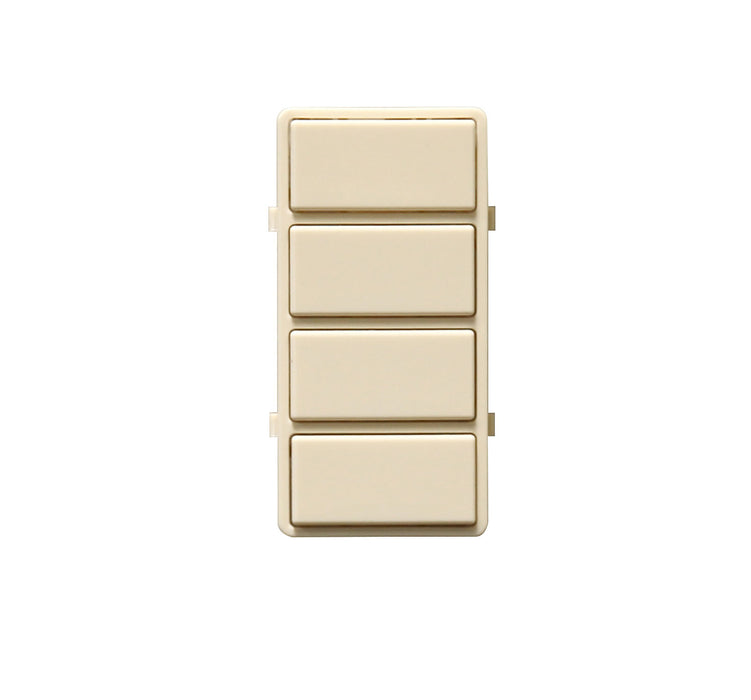 Leviton Decora Smart 4-Button Color Change Ivory (DS4KT-1PI)