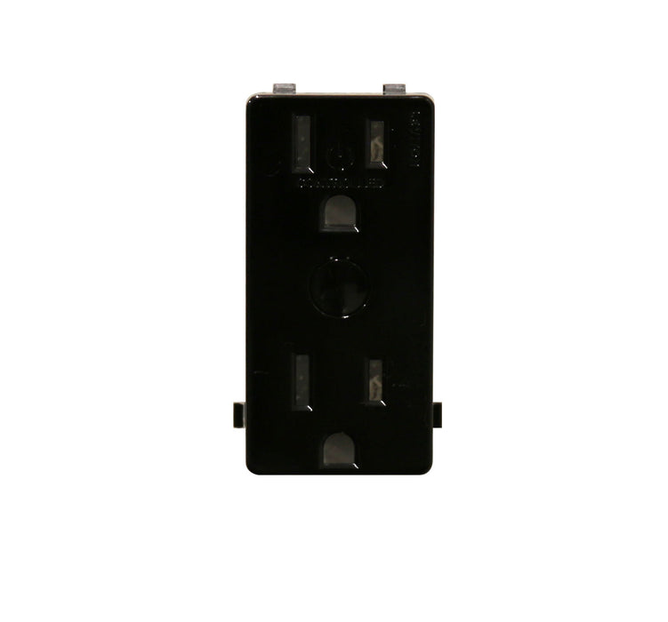 Leviton Decora Smart Receptacle Color Change Black (DSRKT-1PE)