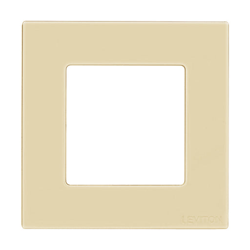 Leviton Decorative Low Voltage 1-Gang Wall Plate Ivory (WPDB0-10I)