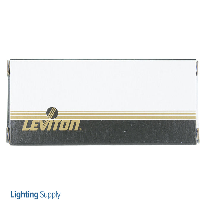 Leviton Duplex Receptacle Outlet Commercial Spec Grade Dual Voltage Indented Face 15 Amp 125/250V Side Wire NEMA (5031-I)