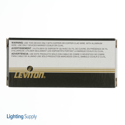 Leviton Duplex Receptacle Outlet Extra Heavy-Duty Industrial Spec Grade Tamper-Resistant Smooth Face 15 Amp 125V Back or Side Wire Gray (5262-SGG)