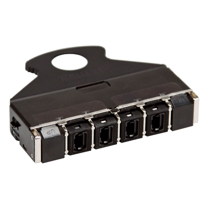 Leviton e2XHD MTP-MTP Pass-Through Cassette Four Key-Up/Key-Down Adapters (E2XHD-4MP)