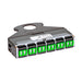 Leviton E2XHD QuickPort Fiber Cassette Shuttered Green LC (E2XLC-SGR)