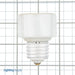 Leviton Medium-Medium Base One-Piece Adapter And Extension Incandescent Glazed Porcelain Lamp Holder 1 1/4 Inch White (2005)