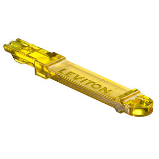 Leviton Extraction Tool Secure RJ Yellow Color Transparent (SRJET-Y)