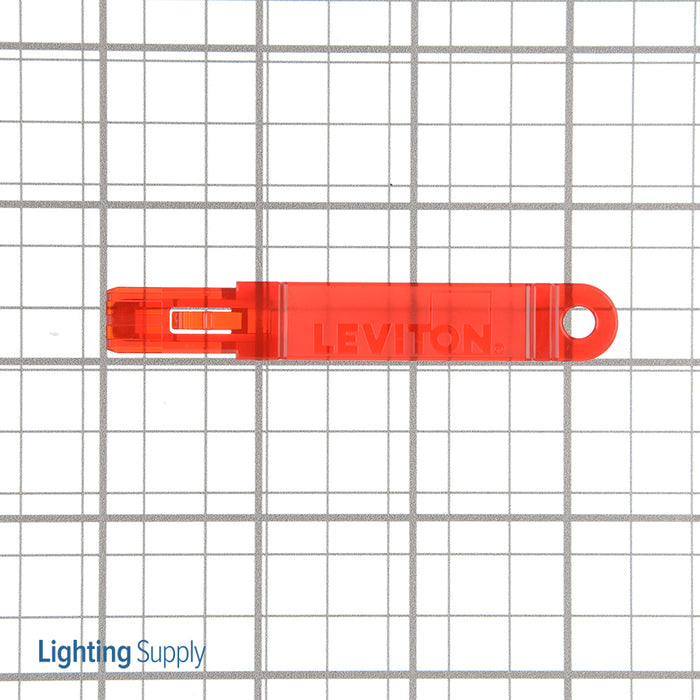 Leviton Extraction Tool Secure RJ Red Color Transparent (SRJET-R)