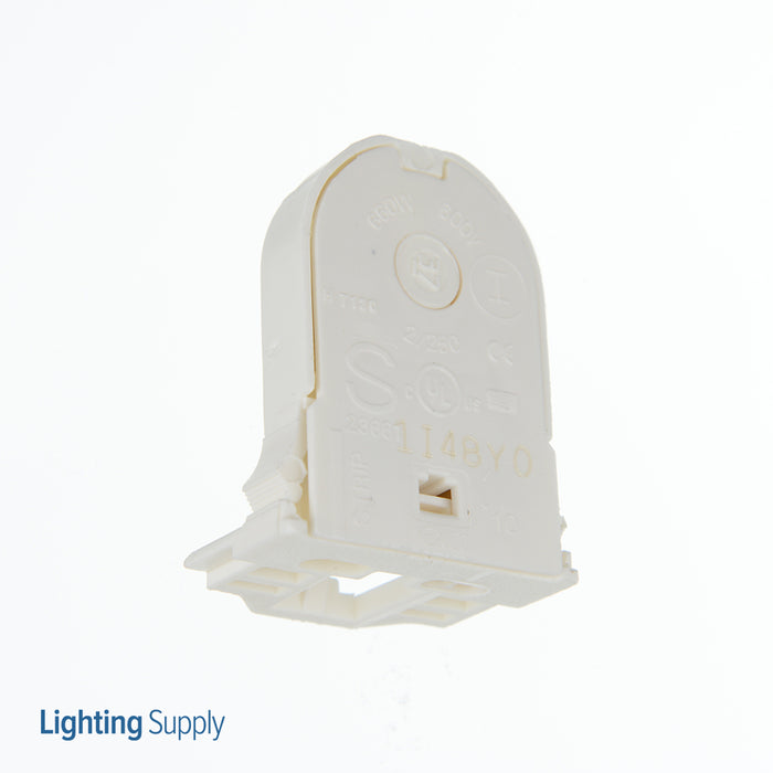 Lamp Lock In Leviton 23661-SWP Fluorescent Lamp Holder T8/T12 G13 Base — Lighting Supply