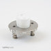 Leviton Fluorescent Medium Bi-Pin Base Socket Snap-In Spring End (13518)