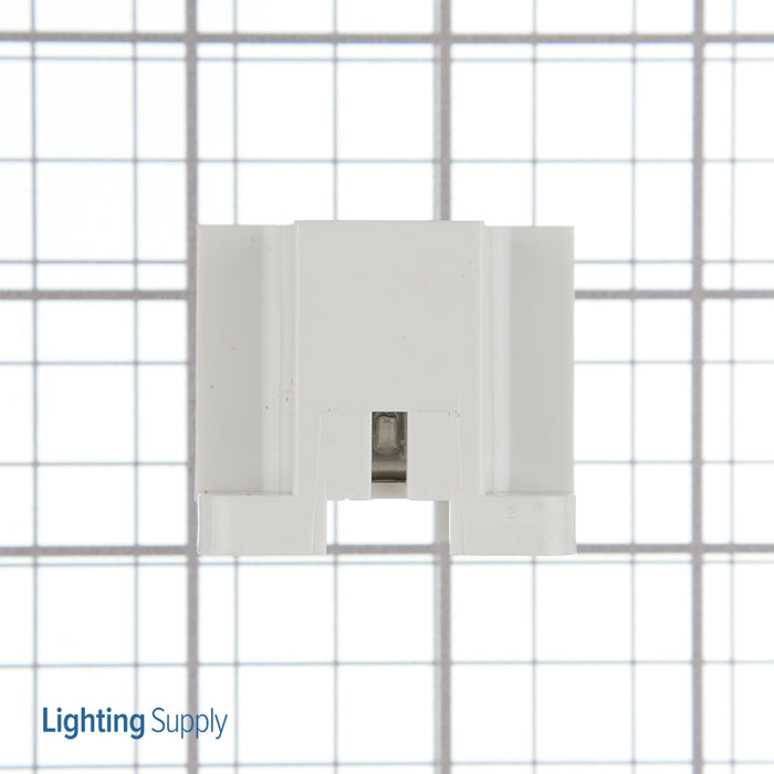Leviton G23 G23-2 Base 5W 7W 9W 2-Pin Compact Fluorescent Lamp Holder Vertical Bottom Screw-Down Color Code Quick-Connect 18 AWG (26719-400)