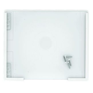 Leviton High Profile Cover To Be Used With Recessed Entertainment Box (REB) White