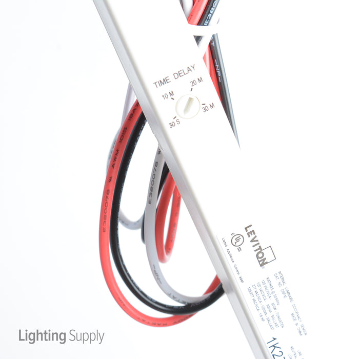 Leviton Fixture Mount Integral Luminaire Occupancy Sensor 120-277V Title 24/ASHRAE 90.1 Compliant White (OSF10-I0W)
