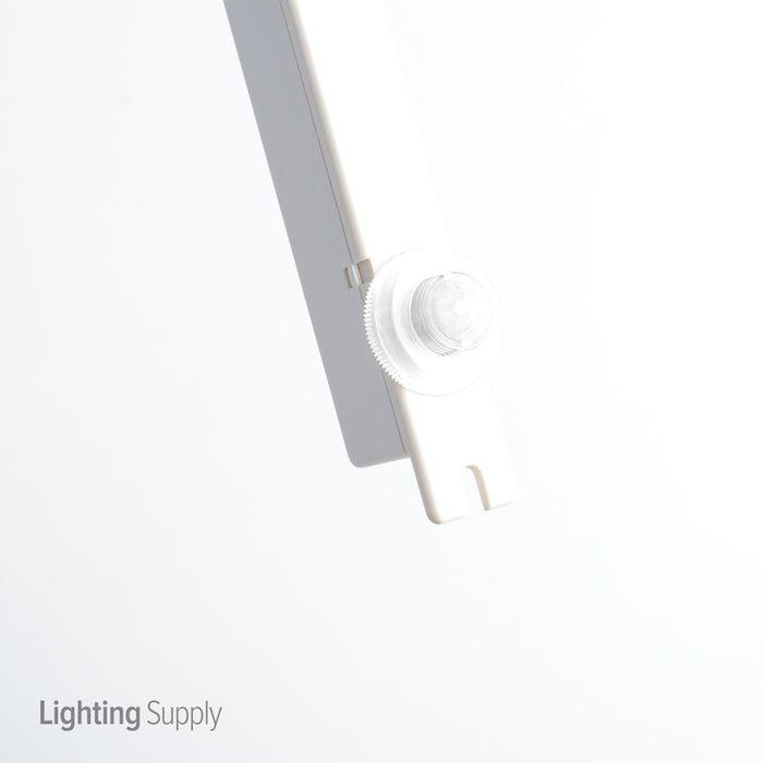 Leviton Fixture Mount Integral Luminaire Occupancy Sensor 120-277V Title 24/ASHRAE 90.1 Compliant White (OSF10-I0W)